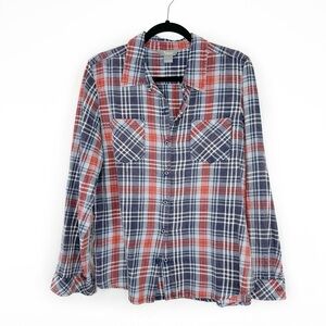 Natural Reflections plaid button down